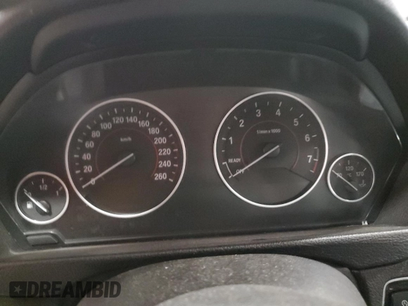 2013 BMW 3 Series 328i xDrive with VIN WBA3B3C54DJ976750, listed as a Copart auction lot 87681595 with Not Provided miles and Salvage Title. Bid and sale history available at carsss.com. Image 9.