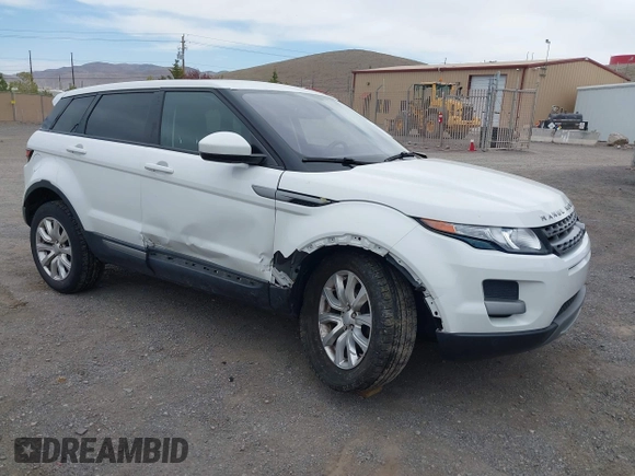 2015 Land Rover Range Rover Evoque Pure with VIN SALVN2BG6FH074216, listed as a IAAI auction lot 41945893 with 91,939 mi miles. Bid and sale history available at carsss.com. Image 1.