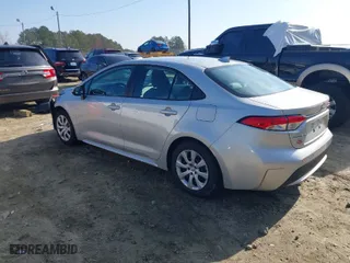 2021 Toyota Corolla LE with VIN 5YFEPMAE2MP187465, listed as a IAAI auction lot 41482849 with 98,817 mi miles. Bid and sale history available at carsss.com. Image 3.