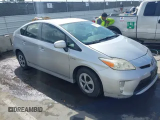 2013 Toyota Prius One with VIN JTDKN3DU8D5566683, listed as a IAAI auction lot 41946289 with 248,878 mi miles. Bid and sale history available at carsss.com. Image 1.