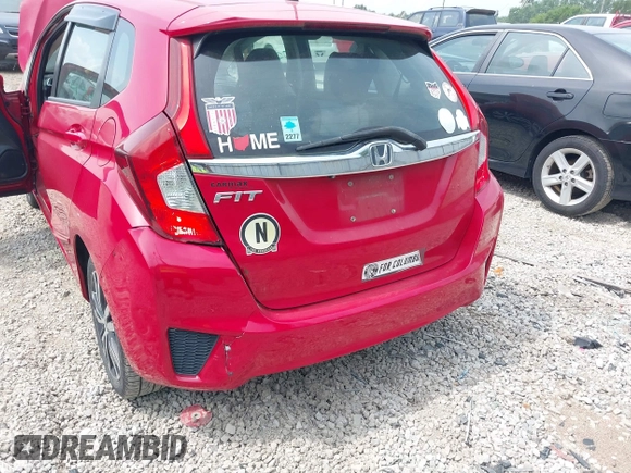 2015 Honda Fit EX-L z VIN 3HGGK5H85FM748931, wystawiony jako IAAI lot #42844204 z przebiegiem 106 381 mil mil oraz . Historia ofert i sprzedaży dostępna na DreamBid. Obrazek 6.