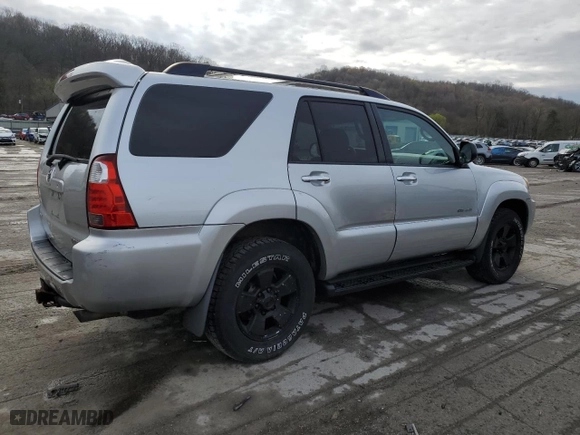 2007 Toyota 4Runner SR5 with VIN JTEBT14R870065781, listed as a Copart auction lot 52143625 with 271,124 mi miles and Clean Title. Bid and sale history available at carsss.com. Image 3.