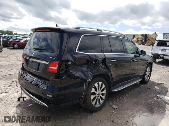 2019 Mercedes-Benz GLS 450 with VIN 4JGDF6EE8KB227169, listed as a Copart auction lot 53223824 with 100,686 mi miles and . Bid and sale history available at DreamBid. Image 3.