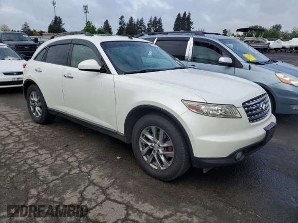 2004 Infiniti FX35 with VIN JNRAS08U74X100048, listed as a Copart auction lot 54890515 with 229,053 mi miles and Clean Title. Bid and sale history available at carsss.com. Image 4.