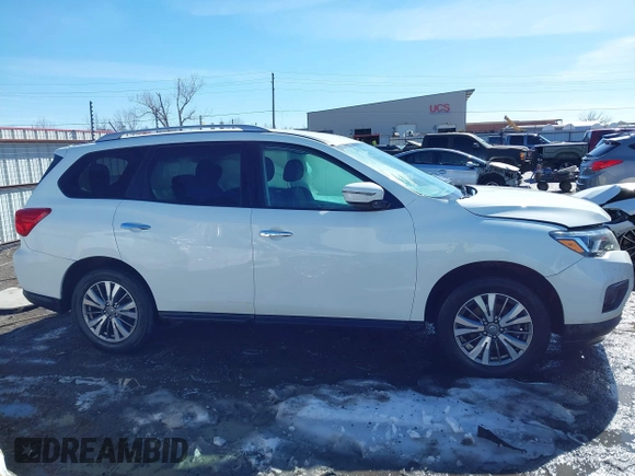 2018 Nissan Pathfinder S with VIN 5N1DR2MM7JC643330, listed as a IAAI auction lot 41608043 with 136,490 mi miles and . Bid and sale history available at DreamBid. Image 13.