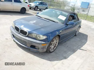 2006 BMW 3 Series 330Ci with VIN WBABW53466PJ97756, listed as a IAAI auction lot 41680045 with 123,083 mi miles. Bid and sale history available at carsss.com. Image 2.