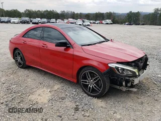 2018 Mercedes-Benz CLA 250 with VIN WDDSJ4EBXJN597028, listed as a Copart auction lot 44326044 with 48,504 mi miles and . Bid and sale history available at DreamBid. Image 4.