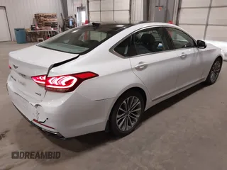 2015 Hyundai Genesis 3.8L with VIN KMHGN4JE5FU090728, listed as a IAAI auction lot 42031915 with 156,755 mi miles. Bid and sale history available at carsss.com. Image 4.