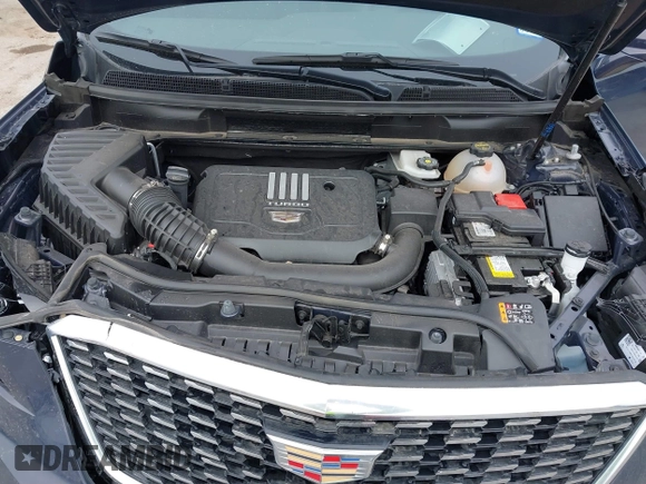 2024 Cadillac XT5 FWD Premium Luxury with VIN 1GYKNCR47RZ755652, listed as a IAAI auction lot 41512069 with 10,243 mi miles. Bid and sale history available at carsss.com. Image 10.