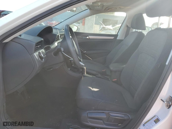 2021 Volkswagen Passat 2.0T S with VIN 1VWAA7A37MC001828, listed as a Copart auction lot 83905264 with 15,270 mi miles and Salvage Title. Bid and sale history available at carsss.com. Image 7.