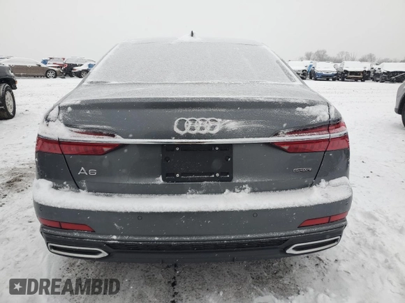 2019 Audi A6 Premium with VIN WAUK2AF26KN129915, listed as a Copart auction lot 87035704 with 31,206 mi miles and Salvage Title. Bid and sale history available at carsss.com. Image 6.