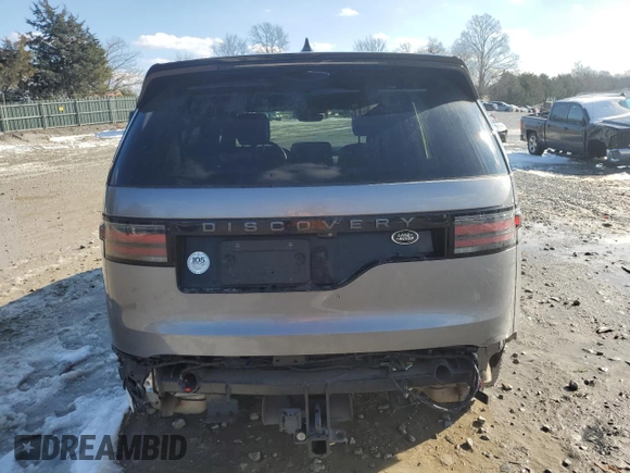 2023 Land Rover Discovery with VIN SALRT2EX3P2486083, listed as a Copart auction lot 87946645 with 20,667 mi miles and Salvage Title. Bid and sale history available at DreamBid. Image 6.