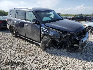 2015 Infiniti QX80 with VIN JN8AZ2NF6F9574713, listed as a Copart auction lot 52561015 with Not provided miles and Salvage title. Bid and sale history available at DreamBid. Image 4.