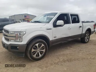 2020 Ford F-150 XL with VIN 1FTEW1C43LFA97835, listed as a Copart auction lot 53650164 with 83,966 mi miles and Salvage Title. Bid and sale history available at carsss.com. Image 1.