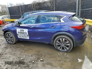 2017 Infiniti QX30 Luxury with VIN SJKCH5CR0HA031183, listed as a Copart auction lot 37879374 with 72,275 mi miles. Bid and sale history available at carsss.com. Image 2.