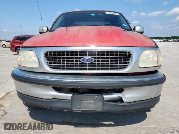 1997 Ford F-150 XL with VIN 1FTDX07W0VKB80857, listed as a Copart auction lot 58839715 with 148,547 mi miles and Salvage title. Bid and sale history available at DreamBid. Image 5.