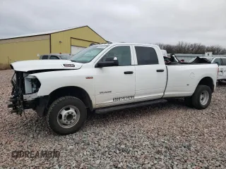 2021 Ram 3500 Tradesman with VIN 3C63RRGJ8MG589314, listed as a Copart auction lot 82901924 with 34,741 mi miles and Salvage Title. Bid and sale history available at carsss.com. Image 1.