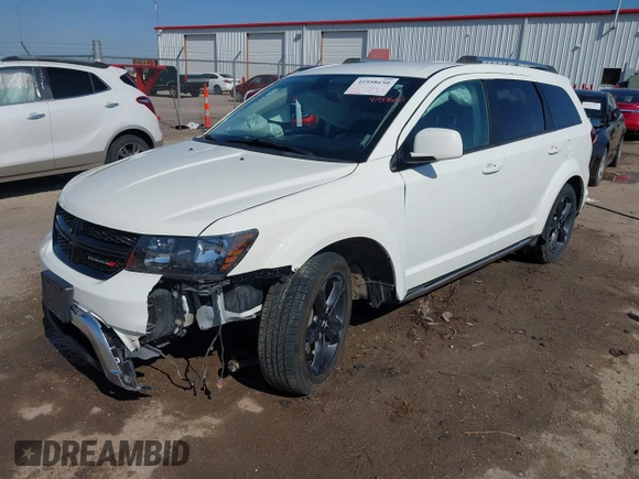 2018 Dodge Journey Crossroad z VIN 3C4PDDGG0JT386534, wystawiony jako IAAI lot #41958650 z przebiegiem 128 938 mil mil oraz . Historia ofert i sprzedaży dostępna na DreamBid. Obrazek 18.