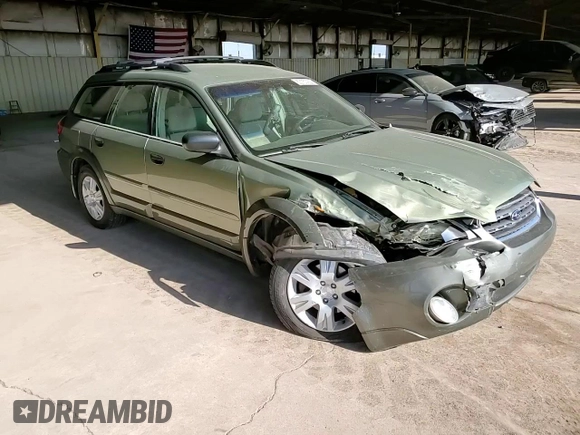 2005 Subaru Legacy Outback with VIN 4S4BP61C056354858, listed as a Copart auction lot 60150935 with Not provided miles and Salvage title. Bid and sale history available at DreamBid. Image 13.