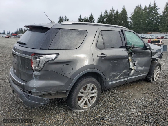 2018 Ford Explorer XLT with VIN 1FM5K8D80JGC42046, listed as a Copart auction lot 84827584 with 134,145 mi miles and Non Repairable. Bid and sale history available at carsss.com. Image 3.