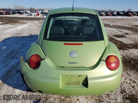 2003 Volkswagen Beetle GLS with VIN 3VWCD21C73M408547, listed as a Copart auction lot 46191425 with 179,742 mi miles and Salvage title. Bid and sale history available at DreamBid. Image 6.