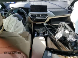 2022 BMW X3 xDrive30i with VIN 5UX53DP07N9M13593, listed as a Copart auction lot 82590314 with Not Provided miles and Salvage Title. Bid and sale history available at DreamBid. Image 8.