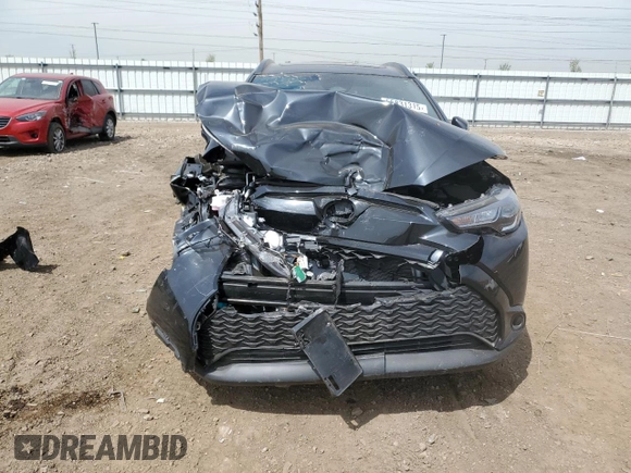 2024 Toyota Corolla Cross Hybrid S with VIN 7MUFBABG4RV061856, listed as a Copart auction lot 55831315 with Not provided miles and Salvage title. Bid and sale history available at DreamBid. Image 5.