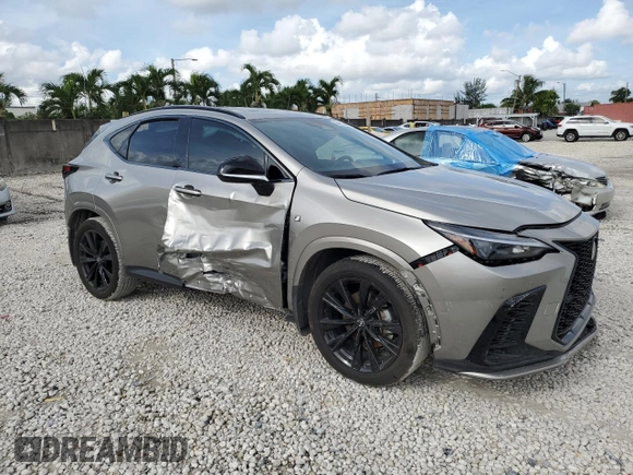 2024 Lexus NX with VIN 2T2KGCEZ0RC050960, listed as a Copart auction lot 69691444 with 6,975 mi miles and Salvage Title. Bid and sale history available at carsss.com. Image 4.