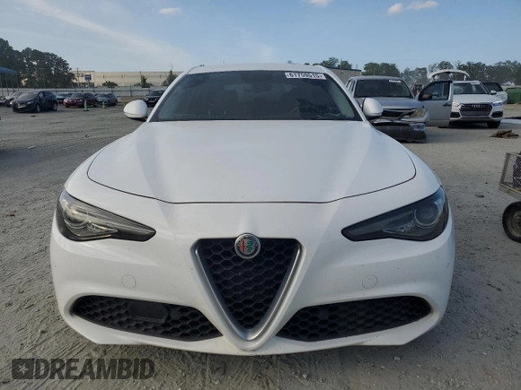 2018 Alfa Romeo Giulia Ti Sport with VIN ZARFAECN4J7579892, listed as a Copart auction lot 61759515 with 116,228 mi miles and Clean title. Bid and sale history available at DreamBid. Image 5.