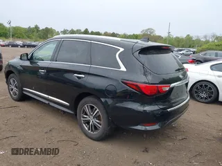 2017 Infiniti QX60 with VIN 5N1DL0MM6HC503852, listed as a IAAI auction lot 42236879 with 159,563 mi miles and . Bid and sale history available at DreamBid. Image 3.