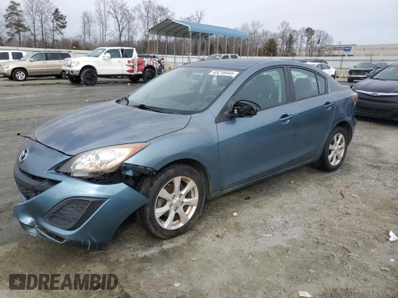 2011 Mazda Mazda3 i Touring with VIN JM1BL1VF0B1458671, listed as a Copart auction lot 43218445 with 178,075 mi miles and Salvage Title. Bid and sale history available at carsss.com. Image 1.