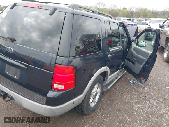 2002 Ford Explorer XLT with VIN 1FMDU63E82UA70806, listed as a IAAI auction lot 41937613 with 296,274 mi miles and . Bid and sale history available at DreamBid. Image 4.