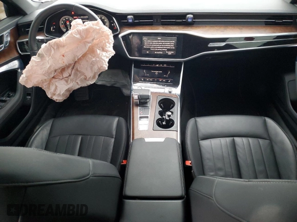 2020 Audi A6 Premium Plus with VIN WAUE8AF20LN038006, listed as a Copart auction lot 85310974 with 80,154 mi miles and Salvage Title. Bid and sale history available at carsss.com. Image 8.