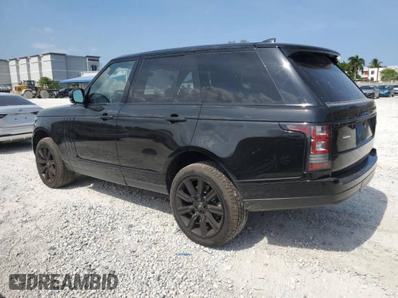 2017 Land Rover Range Rover z VIN SALGS2FE7HA325248, wystawiony jako Copart lot #58019605 z przebiegiem 53 377 mil mil oraz Szkoda całkowita • Salvage title. Historia ofert i sprzedaży dostępna na DreamBid. Obrazek 2.