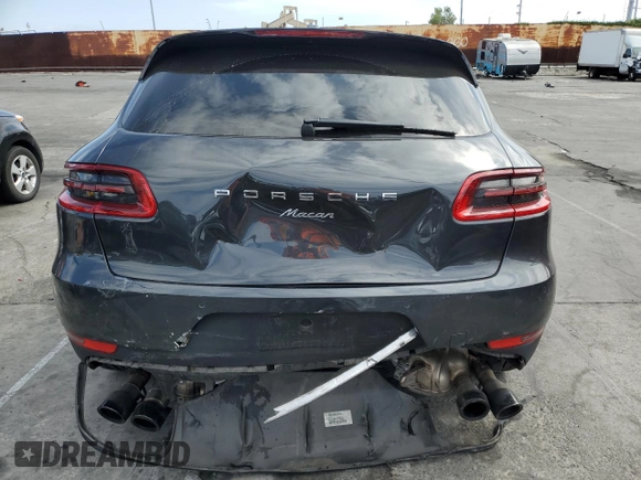 2018 Porsche Macan with VIN WP1AA2A59JLB15055, listed as a Copart auction lot 52951695 with 36,879 mi miles and Salvage Title. Bid and sale history available at carsss.com. Image 6.