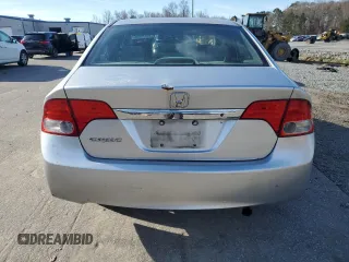 2010 Honda Civic LX with VIN 2HGFA1F57AH327476, listed as a Copart auction lot 45473805 with 202,052 mi miles and Salvage Title. Bid and sale history available at DreamBid. Image 6.