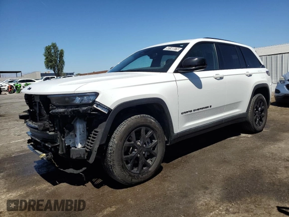 2024 Jeep Grand Cherokee Altitude with VIN 1C4RJHAGXRC142169, listed as a Copart auction lot 58190075 with 42,755 mi miles and Clean title. Bid and sale history available at DreamBid. Image 1.