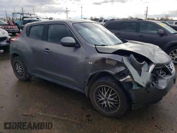 2011 Nissan Juke SL with VIN JN8AF5MV3BT015250, listed as a Copart auction lot 86096404 with 105,178 mi miles and Salvage Title. Bid and sale history available at DreamBid. Image 4.