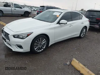 2024 Infiniti Q50 Luxe with VIN JN1EV7BP2RM600585, listed as a IAAI auction lot 41112238 with 5,016 mi miles and . Bid and sale history available at DreamBid. Image 20.