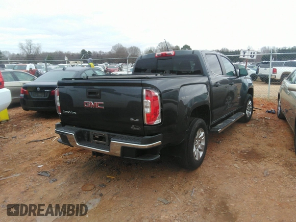 2017 GMC Canyon 2WD SLE with VIN 1GTG5CEN4H1225064, listed as a IAAI auction lot 41513347 with 77,964 mi miles. Bid and sale history available at carsss.com. Image 4.