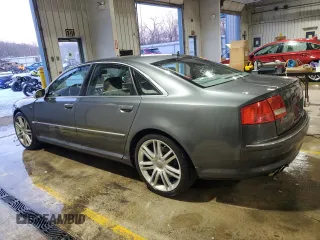 2007 Audi S8 z VIN WAUPN44E27N012013, wystawiony jako Copart lot #41738725 z przebiegiem Nie podano mil oraz Szkoda całkowita • Salvage title. Historia ofert i sprzedaży dostępna na DreamBid. Obrazek 2.