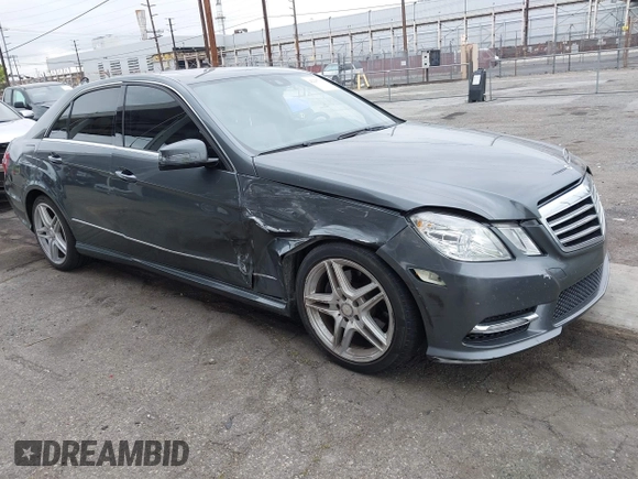2012 Mercedes-Benz E 350 Luxury with VIN WDDHF5KB4CA617175, listed as a IAAI auction lot 42207317 with 110,533 mi miles and . Bid and sale history available at DreamBid. Image 1.
