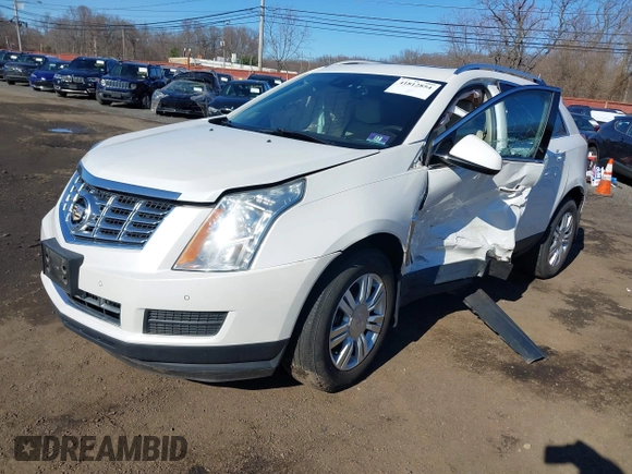 2016 Cadillac SRX Luxury Collection with VIN 3GYFNEE37GS526022, listed as a IAAI auction lot 41812854 with 76,151 mi miles. Bid and sale history available at carsss.com. Image 2.