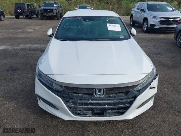 2020 Honda Accord Sedan Sport with VIN 1HGCV1F32LA153775, listed as a IAAI auction lot 40805529 with 1 mi miles. Bid and sale history available at carsss.com. Image 6.