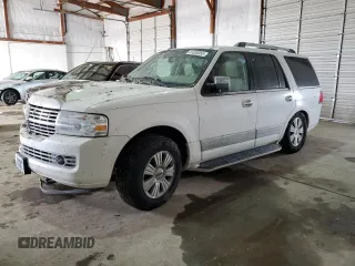 2009 Lincoln Navigator with VIN 5LMFU28549LJ00455, listed as a Copart auction lot 41838355 with Not provided miles and Salvage title. Bid and sale history available at DreamBid. Image 1.