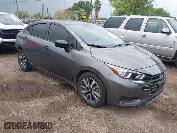 2024 Nissan Versa S with VIN 3N1CN8DV6RL894432, listed as a IAAI auction lot 41891424 with 4,464 mi miles. Bid and sale history available at carsss.com. Image 1.