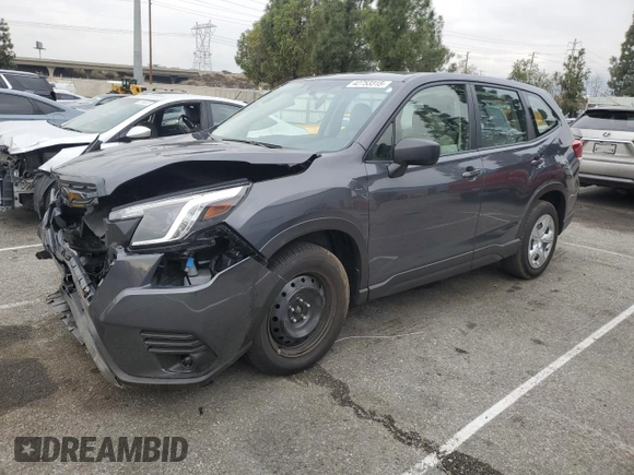 2024 Subaru Forester with VIN JF2SKAAC7RH477168, listed as a Copart auction lot 42753315 with 4,550 mi miles and Salvage title. Bid and sale history available at DreamBid. Image 1.