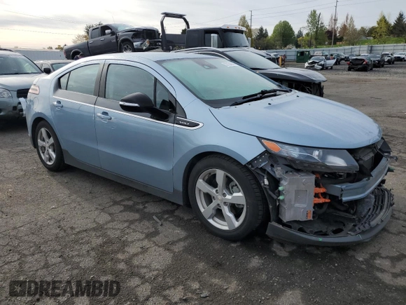 2014 Chevrolet Volt with VIN 1G1RF6E42EU173628, listed as a Copart auction lot 52134665 with 68,145 mi miles and Salvage Title. Bid and sale history available at DreamBid. Image 4.
