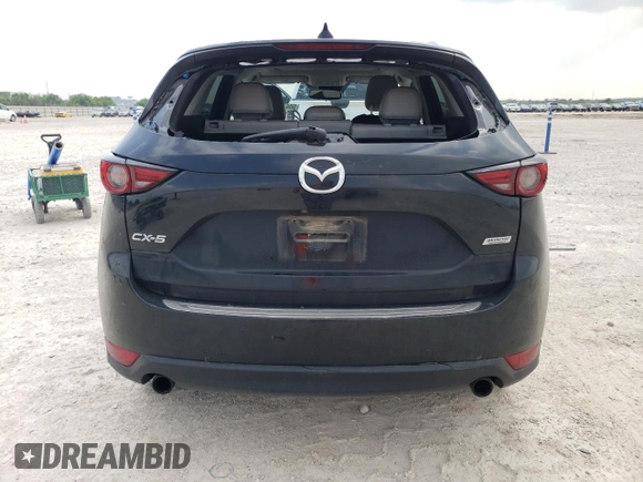 2017 Mazda CX-5 Grand Touring with VIN JM3KFADL0H0217505, listed as a Copart auction lot 50470735 with 176,878 mi miles and Salvage Title. Bid and sale history available at carsss.com. Image 6.
