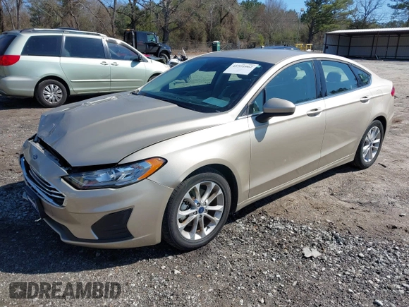 2019 Ford Fusion SE with VIN 3FA6P0HD1KR267041, listed as a IAAI auction lot 41591062 with 29,047 mi miles. Bid and sale history available at carsss.com. Image 17.